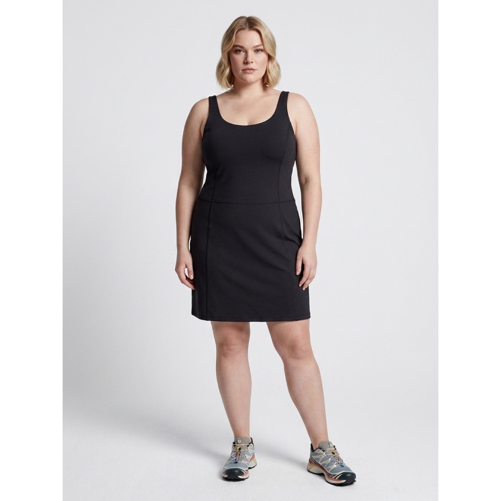 Calvin Klein Performance Black Active Dress Built-In Shorts‎ Pockets L